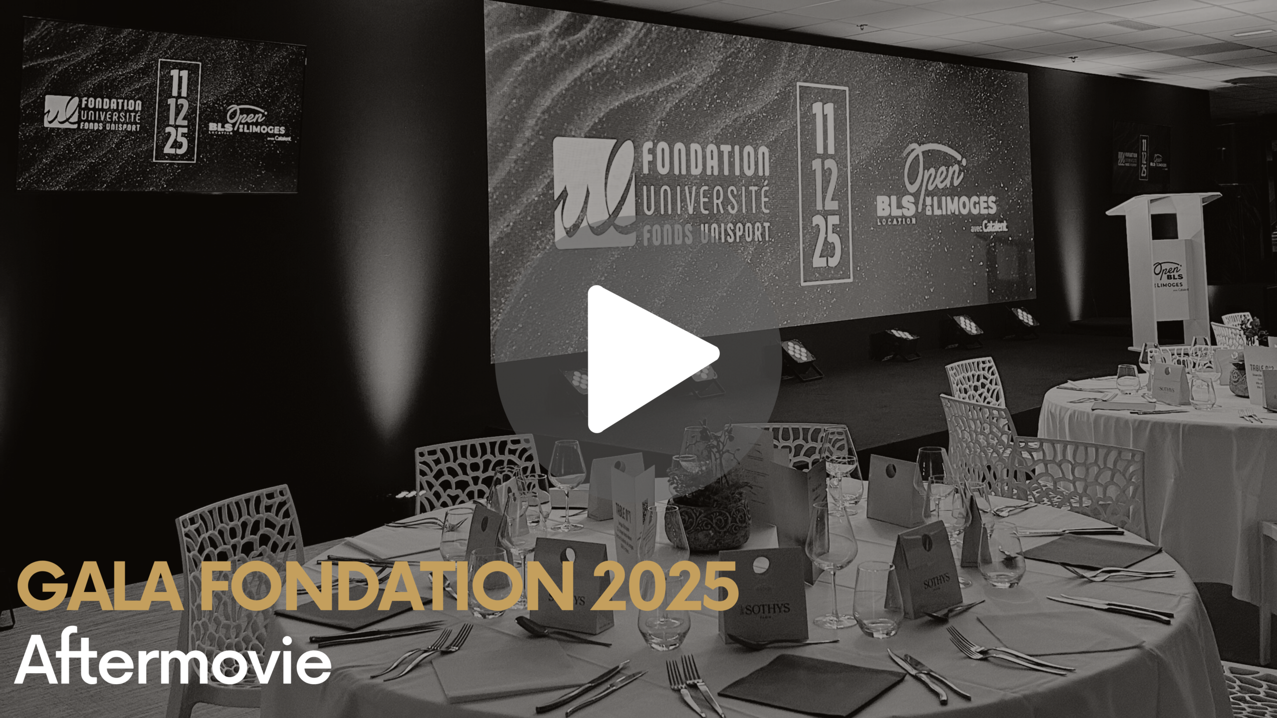 GALA 2025 DE LA FONDATION PARTENARIALE DE L&rsquo;UNIVERSITÉ DE LIMOGES : UNE SOIRÉE PLACÉE SOUS LE SIGNE DU SPORT ET DE L&rsquo;ENGAGEMENT