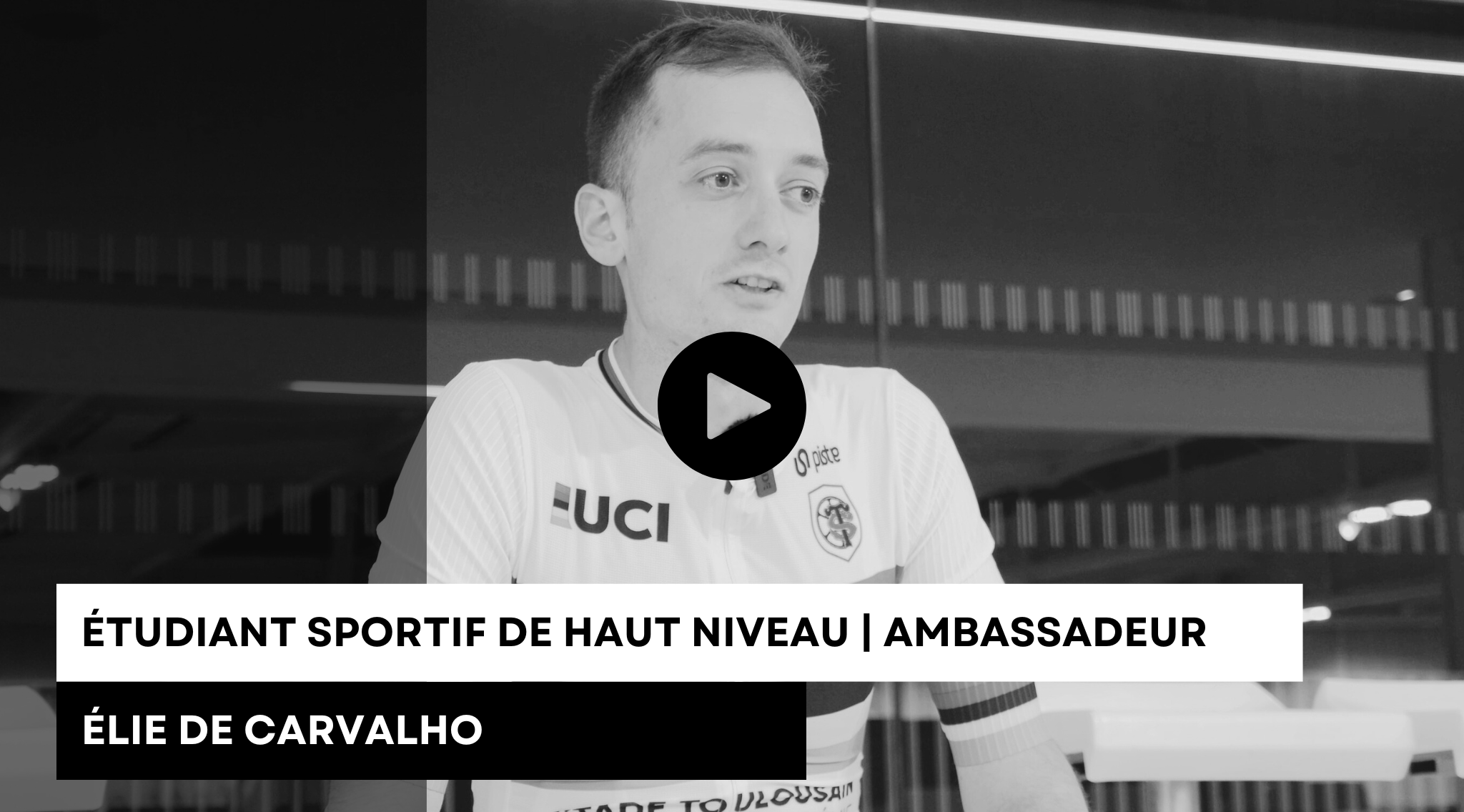 PORTRAIT D’AMBASSADEUR | ÉLIE DE CARVALHO, ÉTUDIANT SPORTIF DE HAUT NIVEAU ET AMBASSADEUR DU FONDS UNISPORT