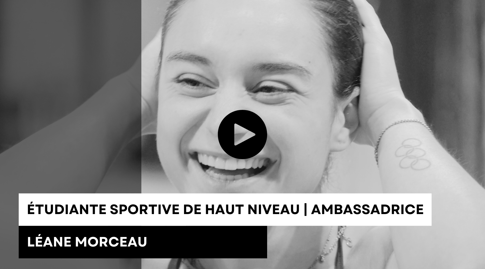 PORTRAIT D’AMBASSADRICE | LÉANE MORCEAU, ÉTUDIANTE SPORTIVE DE HAUT NIVEAU ET AMBASSADRICE DU FONDS UNISPORT