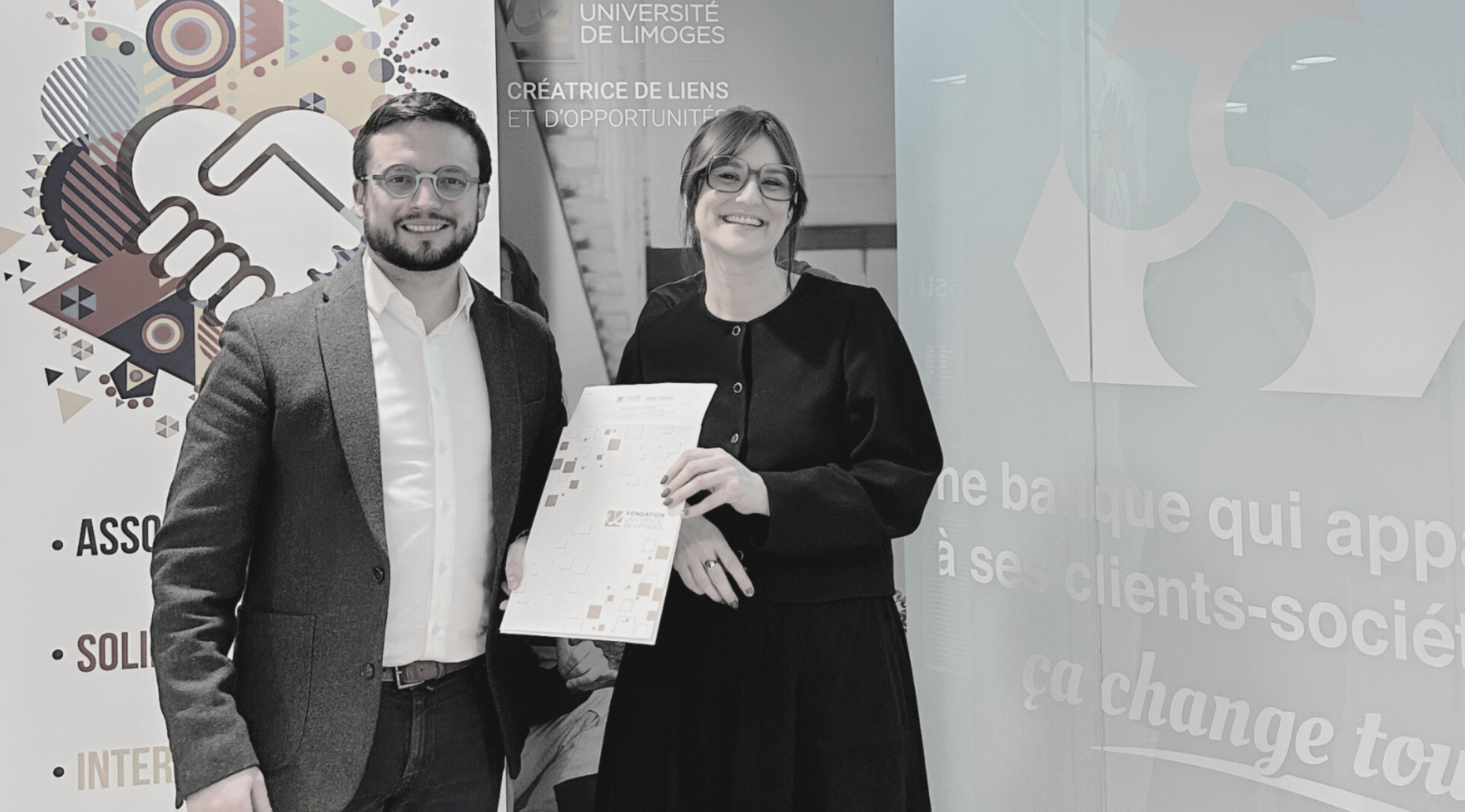 LE CRÉDIT MUTUEL ET LA FONDATION PARTENARIALE DE L’UNIVERSITÉ DE LIMOGES | UN ENGAGEMENT COMMUN POUR INNOVER ET TRANSMETTRE